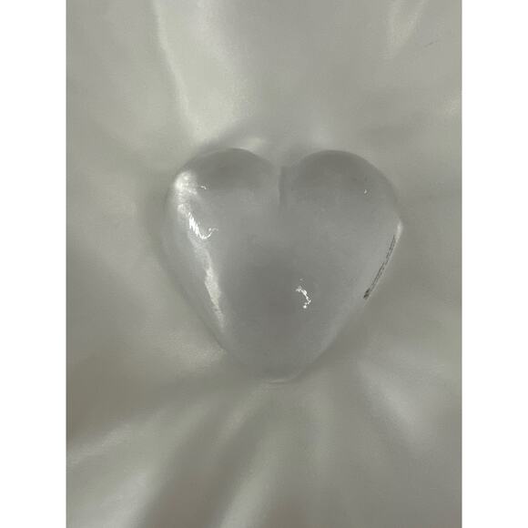 Highgate Heart by Simon Pearce  small Clear, Textured, Heart Shape, Giftware - Picture 3 of 8
